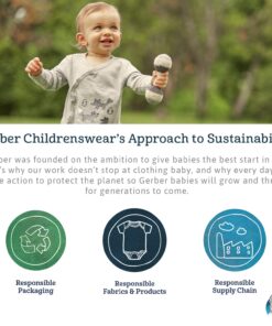 Gerber Unisex Baby Boys Girls Birdseye Prefold Cloth Diapers Multipack White 3-Ply 10 Pack 22 71gEzVSwPqL