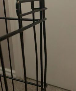 MidWest Homes for Pets Dog Crate Life Stages 36' Double Door Folding Metal Dog Crate | Divider Panel, Floor Protecting Feet, Leak-Proof Dog Pan | 35.63 in x 24.45 in x 21.93 in ,Intermediate Dog Breed 36.0"L x 23.0"W x 25.0"H Lifestages; Double Door 48 71gF3D4peML