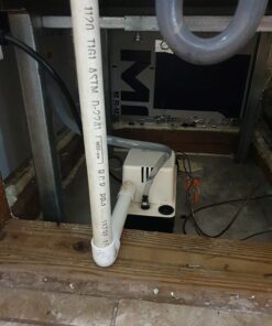 Little Giant VCMA-15ULST 115 Volt, 65 GPH, 1/50 HP Automatic Condensate Removal Pump with Safety Switch and Tubing, Black/White, 554415 Includes Safety Switch/Tubing 67 71gFJnnWeL