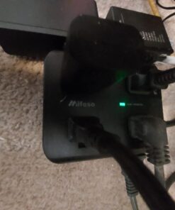 Power Strip Surge Protector - Flat Plug, Wall Mount, 8 Wide Outlets with 4 USB Ports (1 USB C), 5FT Heavy Duty Extension Cord with Multiple Outlets, Charging Station Overload Protection for Home Dorm 5 FT Black 36 71gGV3hqTSL