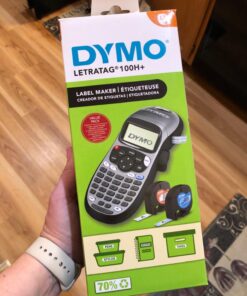 DYMO LetraTag LT-100H Handheld Label Maker for Office or Home (21455) Machine + 2 Tapes 32 71gGegFztXL