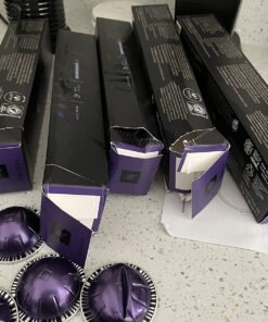 Nespresso Capsules VertuoLine, Altissio, Medium Roast Espresso Coffee, 50 Count Coffee Pods, Brews 1.35 Ounce (VERTUOLINE ONLY) 50 Count (Pack of 1) 19 71gGhYv pJL