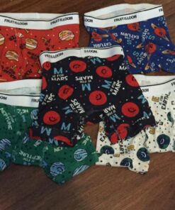 Fruit of the Loom Boys' Toddler 5 Pack Assorted Print & Solid Boxer Briefs 2-3T Multicolor/Assorted 12 71gGixq9P6L