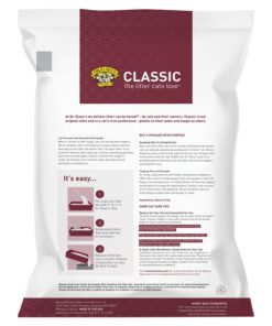 Dr. Elsey's Premium Clumping Cat Litter - Classic - 99.9% Dust-Free, Low Tracking, Hard Clumping, Superior Odor Control, Unscented & Natural Ingredients 18 lb 14 71gH6rRMqgS 4
