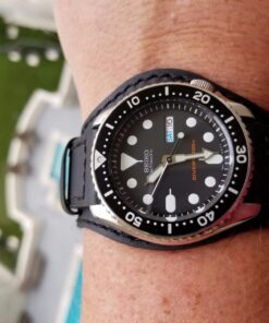 SEIKO Men's Automatic Analogue Watch with Rubber Strap SKX007K 68 71gH866ID8L