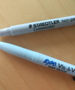 EXPO Vis-a-Vis Wet Erase Markers, Fine Point, Assorted Colors, 8 Count 8 Count (Pack of 1) 33 71gHVin4HEL