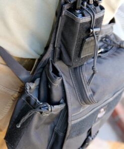 5.11 Radio Pouch Compatible Bags/Packs/Duffels, Style 58718 Black 33 71gI56C6NTL