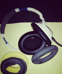 WC Upgraded Replacement Ear Pads for Bose QC15 Headphones Made by Wicked Cushions- Supreme Comfort - Compatible with QC25 / QC2 / AE2 / AE2i / AE2W - Extra Durable | (PU Leather) 41 71gJ5PriKNL