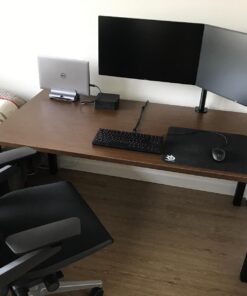 Electriduct Large J Channel Cable Raceway Self Adhesive Desk Cord Organizer and Wire Manager for Computer, Gaming and Entertainment Centers - Black - 48" (4 Feet) Large 48" Raceway 1 49 71gJICb0UFL