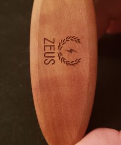 ZEUS Boar Bristle Beard & Mustache Brush for Men, 3.5" Firm-Bristle Small Travel Beard Brush - Made in Germany FIRM BRISTLES 27 71gKdiMAML