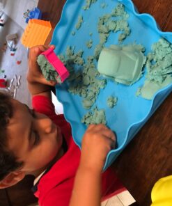 Mad Mattr Super-Soft Modelling Dough Compound That Never Dries Out by Relevant Play, 10 Ounces, Teal 10oz 10 71gKoJwUXWL