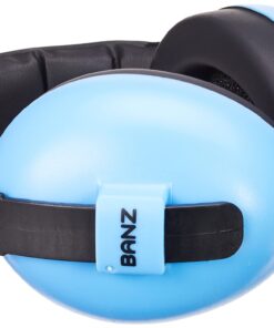 Alternative view of Baby BANZ Earmuffs Infant Ear Hearing Protection â€“ Ages 0-2+ Years Industry Leading Noise Reduction Rating Soft & Comfortable Blue