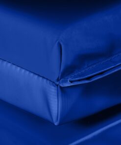 We Sell Mats 4 ft x 8 ft Gymnastics Mat, Folding Tumbling Mat, Portable with Hook & Loop Fasteners 4 ft x 8 ft x 2 in Blue 18 71gKxmWM8SL