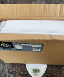 Quality Park Extra-Rigid Fiberboard Photo/Document Mailers, 9 x 11.5 Inches, Box of 25 (64014),White 22 71gLbUZq2nL