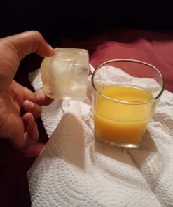 Home-Complete Large Ice Cube Molds-Silicone Tray Makes 8, 2”x2” Big Cubes-BPA-Free and Flexible-Chill Water, Lemonade, Cocktails, Or Any Beverage 2"x2"(1 Pack) 41 71gMK8LpG L