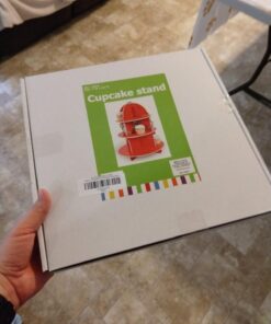 Fun Express Fire Hydrant Cupcake/Dessert Holder (3 Tiers) | Fire Truck | Fireman | Fire Fighter | Themed Birthday Party Supplies & Decor | Fire Department Event 46 71gMXWM2wHL