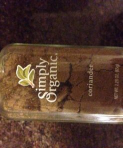 Simply Organic Ground Coriander Seed, 2.29-Ounce, Rich, Warm Earthy Yet Fruity Flavor, Bright Aroma, Slight Citrus Undertones 1 13 71gNmbq0CDL