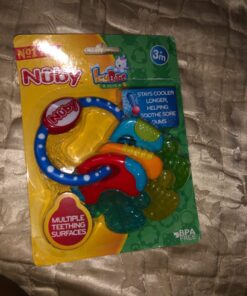 Nuby Ice Gel Teether Keys 1 Pack - Blue 1 Count (Pack of 1) 27 71gOZZLgKL
