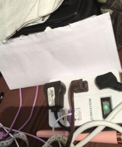 2 Prong Extension Cord with USB-C, ROOTOMA 2 Prong to 3 Prong Outlet Adapter, 3 Outlet & 4 USB Charging Station, 3 Prong Adapter 4ft, Non-Grounded, for Polarized Two Prong Outlet, Old House, White 4ft-2pin 30 71gPv7nUBnL