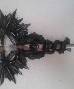 Gifts & Decor 36247 Dragon Dagger Wall Plaque, 9 1/2" x 3" x 12" high, Multicolor 19 71gQkIn78SL