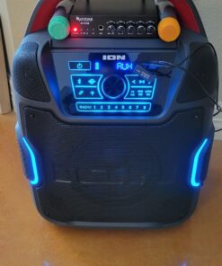 FIFINE UHF Dual Channel Wireless Handheld Microphone, Easy-to-use Karaoke Wireless Microphone System-K036 41 71gRXR80wnL