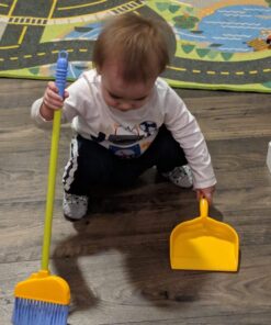 Kidzlane Kids Cleaning Set for Toddlers | Kids Broom Set for Kids for Play | Mop and Cleaning Toys Set | Kids Broom and mop Set for Toddlers | Cleaning Toys for Kids Ages 4-8 and Older Housekeeping 33 71gTSTfe2BL