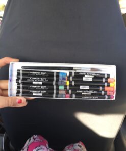 Sargent Art 22-1112 12-Count Water Color-Crayons with Brush,Assorted Colors 8 71gTZfSP30L