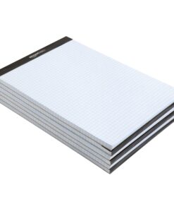 Amazon Basics Quad Ruled Graph Paper Pad, 600 Count, 6 pack of 100 Sheets, White, Letter Size 8.5 x 11-Inch 16 71gVF 8g67L