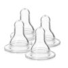 Evenflo 4 Pack Classic Silicone Nipple, Slow Flow 17 71gVRRQPQ4L 1