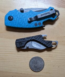 Kershaw Cinder Multi-Function Folding Pocketknife (1025); 1.4 Inch 3Cr13 Stonewashed Blade; Manual Opening; Liner Lock; Bottle Opener; Keychain Carry; Black Glass-Filled Nylon Handle; 0.9 oz 44 71gVdA lVAL