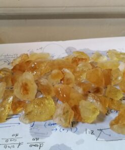 Hypnotic Gems Materials: 1 lb Rough Bulk Citrine Stones from Brazil - Raw Crystals for Cabbing, Tumbling, Lapidary, Polishing, Wire Wrapping, Wicca & Reiki Crystal Healing #B: 1 Pound Lot 21 71gW6JVz4TL