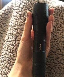 BINWO Flashlight 2pack 3000 Lumens, Tactical Flashlights Small Flashlight Powerful Waterproof Flashlights Pocket Flashlight Zoomable LED Flashlight with 5 Modes, Camping Accessories, Hiking Gear 2 Pcs 39 71gWU0oIxqL