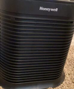 Honeywell HPA100 HEPA Air Purifier for Medium Rooms - Microscopic Airborne Allergen+ Reducer, Cleans Up To 750 Sq Ft in 1 Hour - Wildfire/Smoke, Pollen, Pet Dander, and Dust Air Purifier – Black Medium Room 47 71gWovKe3BL