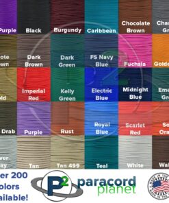 Paracord Planet - Genuine Type III 550 Paracord Nylon Colors Multiple Sizes – 550 LB Tensile Strength 100 feet Orange 17 71gXBDxzhEL 1