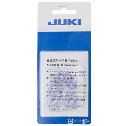 Juki Plastic Drop In Bobbins Package of 5