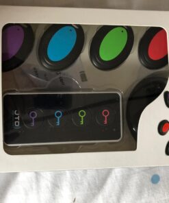 JTD Wireless RF Item Locator/Key Finder with LED flashlight and base support. With 4 Receivers Key Finder-Wireless key RF locator, Remote Control, Pet, Cell, Wireless RF Remote Item, Wallet Locator. (4 Receivers) 46 71gXYynijL