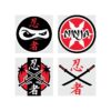 Fun Express Assorted Ninja Warrior Temporary Tattoos - 72 Piece Pack 37 71gXtr7T2PL