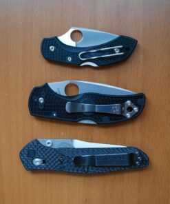 Spyderco Native 5 Lightweight Signature Knife with 2.95" CPM S30V Steel Blade and Black FRN Handle - PlainEdge - C41PBK5 38 71gaR M0IL