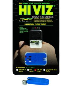 HIVIZ unisex adult Handgun HiViz SW2014 Interchangeable Style Front Sight for Smith Wesson M P Full Size, Green, Red, and White, One Size US 33 71gatoP7YvS