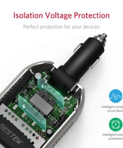 BESTEK 75W Power Inverter DC 12V to 110V AC Car Inverter Power Converter 20 71gb1AVccOL