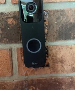 Blink Video Doorbell | Two-way audio, HD video, motion and chime app alerts and Alexa enabled — wired or wire-free (Black) Black Video Doorbell Standalone 41 71gcUXwm8jL