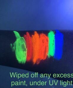 UV Glow Blacklight Face and Body Paint - Neon Fluorescent (0.34oz (Pack of 6)) 0.34 Ounce (Pack of 6) 38 71gcmwwwXKL