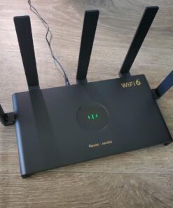 Reyee AX3000 Wi-Fi 6 Router, Dual Band Internet, 802.11ax Wireless, Coverage up to 3,000 Sq. Ft., Gigabit Wan Aggregation, WPA3, Smart VPN for Large Home (RG-E4), 2023 Release 70 71gd0ey6tGL