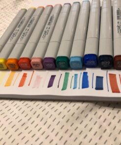 Copic Classic, Alcohol-based Markers, 12pc Set, Basic (Discontinued model: EAN 4511338002209) Alcohol Based marker 15 71gdHLdBrhL