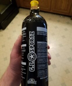 Tippmann Cronus Paintball Marker Power Kit with Goggle, 20oz CO2 Tank, Hopper, Squeegee and M8 Grenade 9 71ger39MS1L