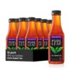 Pure Leaf Iced Real Brewed Black Tea, Extra Sweet, 18.5 Fl Oz (Pack of 12) 18.5 Fl Oz Bottles (Pack of 12) 23 71gf01ghAWL