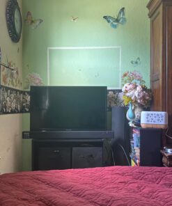 Full Motion TV Monitor Wall Mount Bracket Articulating Arms Swivel Tilt Extension Rotation for Most 13-42 Inch LED LCD Flat Curved Screen TVs & Monitors, Max VESA 200x200mm up to 44lbs by Pipishell 40 71gfHl 4hL