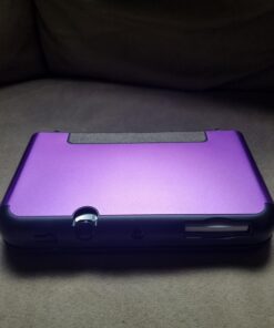 TNP Protective Case Compatible with Nintendo New 3DS XL LL 2015, Purple - Plastic + Aluminum Full Body Protective Snap-on Hard Shell Skin Case Cover New Modified Hinge-Less Design 43 71gfWE5vaIL