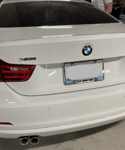 BMW License Plate Frame with BMW Wording (Silver) Silver 7 71gfeyJhAfL