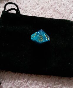 CiaraQ Polyhedral Dice Set (35 Pieces) with Black Pouches, 5 Complete Double-Colors Dice Sets of D4 D6 D8 D10 D% D12 D20 Compatible with Dungeons and Dragons DND RPG MTG Table Games 35pcs 40 71ggQTm7aIL